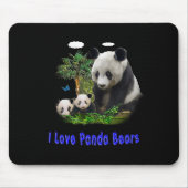 Panda-Beras Mousepad (Vorne)