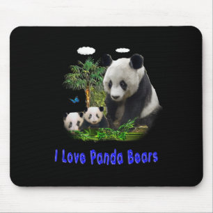 Panda-Beras Mousepad