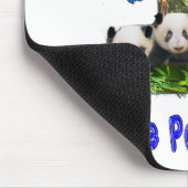 Panda-Beras Mousepad (Ecke)