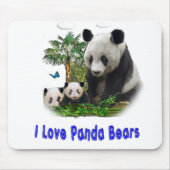 Panda-Beras Mousepad (Vorne)
