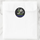 Panda-Beras Runder Aufkleber (Tasche)