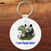 Panda-Beras Schlüsselanhänger (Vorderseite)