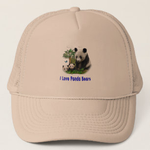 Panda-Beras Truckerkappe