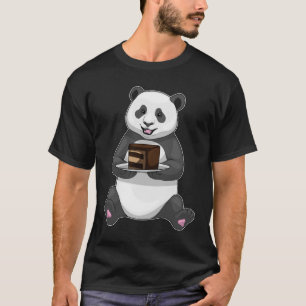 Panda Birthday Cake T-Shirt
