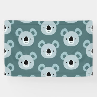 Panda Birthday Kids Art Banner