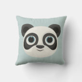Panda Birthday Kids Art Kissen (Rückseite)