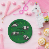 Panda Birthday Pappteller (Party)