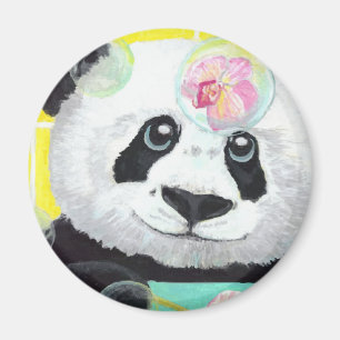 Panda-Blasen Magnet