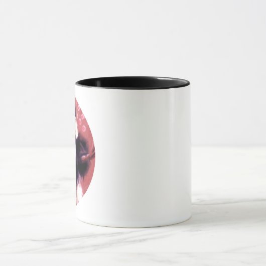 Panda-Blüte (Kreis) Tasse (Zentrum)