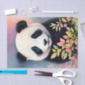 Panda Botanical Art Seidenpapier (Handwerk)