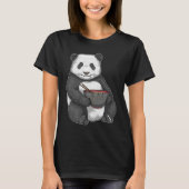 Panda Bowl Ramen T-Shirt (Vorderseite)
