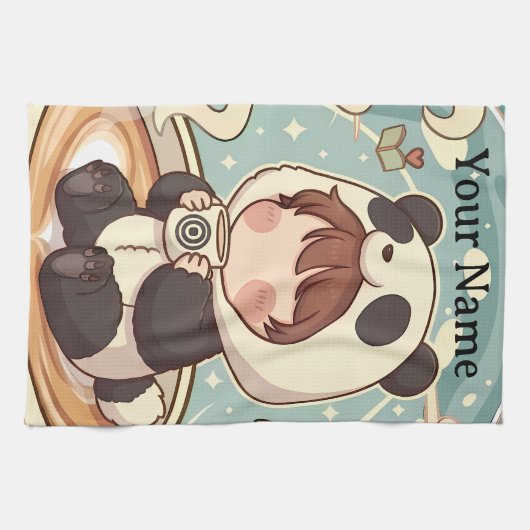  Panda Brew Absorbent Kitchen Dish Towel Geschirrtuch (Horizontal)