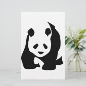Panda Briefpapier (Stehend Vorderseite)