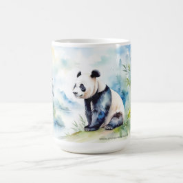 Panda bringt viel Glück Kaffeetasse