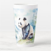 Panda bringt viel Glück Milchtasse (Vorderseite)