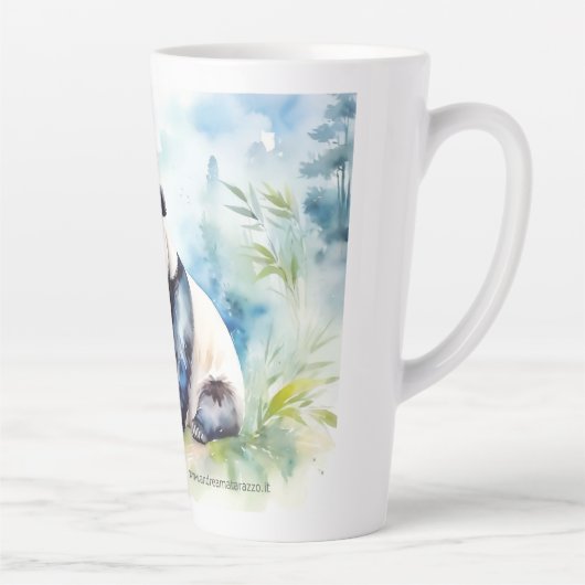 Panda bringt viel Glück Milchtasse (Rechts)