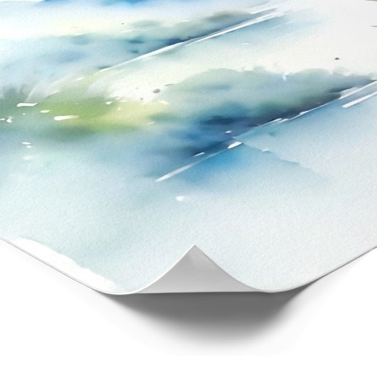 Panda bringt viel Glück Poster (Ecke)