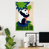Panda Brookfield Zoo Poster (Heimbüro)