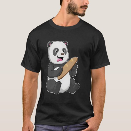 Panda-Brot T-Shirt (Vorderseite)