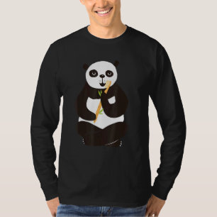 Panda Brushing Teeth Oral Hygienic Teeth T-Shirt