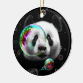 PANDA BUBBLE MAKER KERAMIK ORNAMENT (Links)