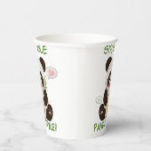 Panda Bubble Tee Pappbecher (Rechts)