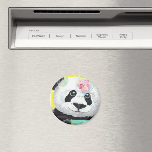 Panda Bubbles Magnet (In Situ (Geschirrspüler))