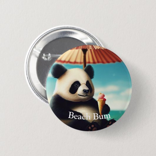 Panda Button (Vorne & Hinten)