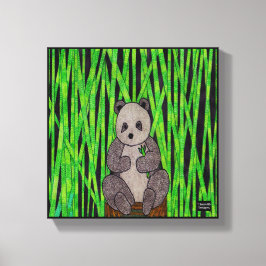 Panda - Canvas Print Leinwanddruck