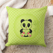 Panda, Cartoon, Kinder Kissen (Decke)