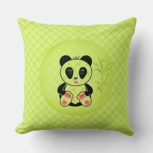 Panda, Cartoon, Kinder Kissen