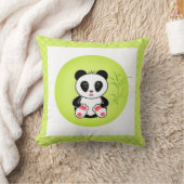 Panda, Cartoon, Kinder Kissen (Decke)
