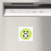 Panda, Cartoon, Kinder Magnet (In Situ (Geschirrspüler))