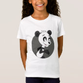 Panda Cartoon T - Shirt (Vorderseite)