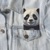 Panda Cartoon Zeichne Kunst Button (Insitu)