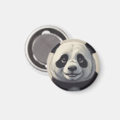Panda Cartoon Zeichne Kunst Magnet (Vorderseite/Rückseite)