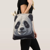 Panda Cartoon Zeichne Kunst Tasche (Von Nahem)