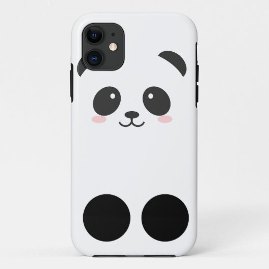 Panda Case-Mate iPhone Hülle (Rückseite)