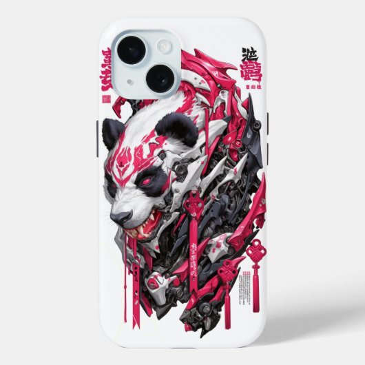 Panda Case-Mate iPhone Hülle (Rückseite)
