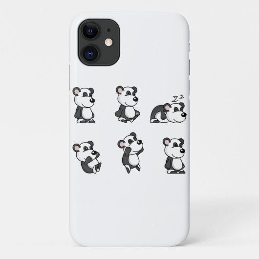 Panda Case-Mate iPhone Hülle (Rückseite)