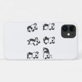 Panda Case-Mate iPhone Hülle (Rückseite (Horizontal))