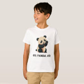 PANDA CHEEERING T-Shirt (Vorne ganz)