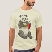 Panda Cheeseburger T-Shirt (Vorderseite)