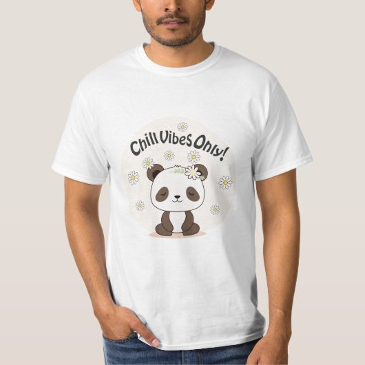 Panda Chill 2 T-Shirt (Vorderseite)