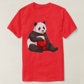 Panda Chips Beutel T-Shirt (Design vorne)