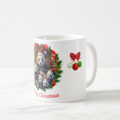 Panda Christmas Kaffeetasse (VorderseiteRechts)