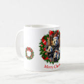 Panda Christmas Kaffeetasse (Vorderseite Links)