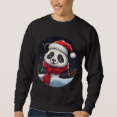 Panda Christmas Sweatshirt (Vorderseite)