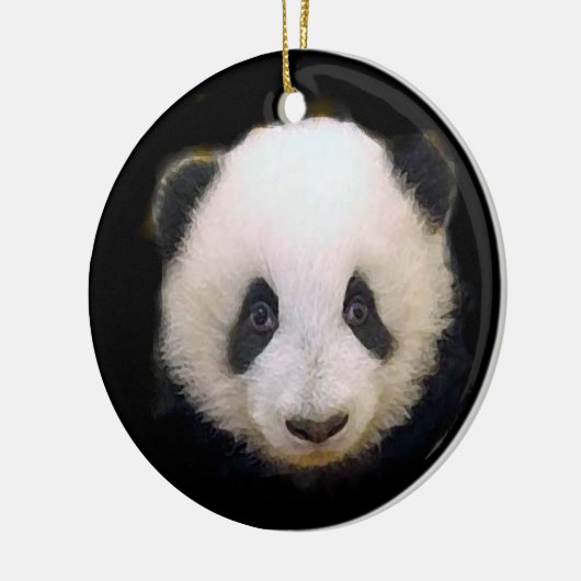 Panda Christmas Tree Ornament (Links)