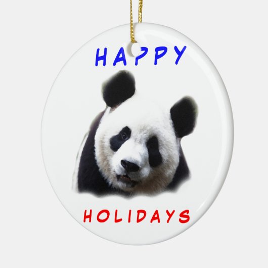 Panda Christmas Tree Ornament (Links)